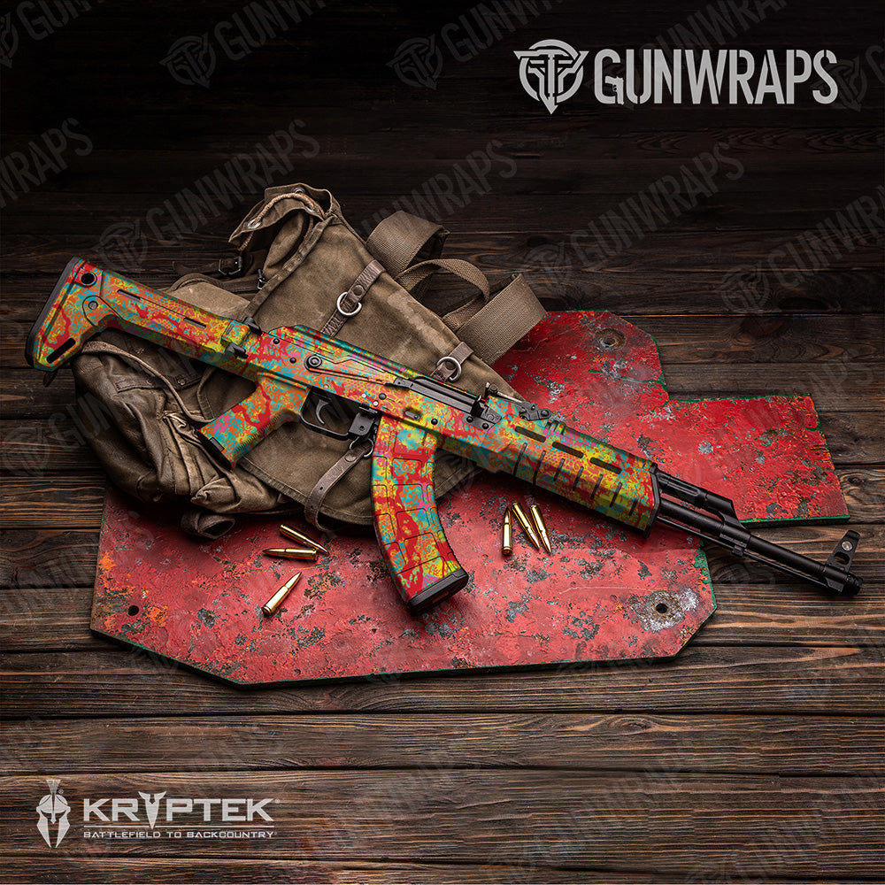 AK-47 Kryptek Obskura Loki Camo Gun Skin Vinyl Wrap