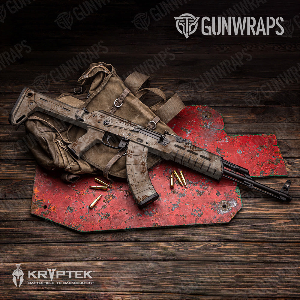 AK 47 Kryptek Nomad Camo Gun Skin Vinyl Wrap