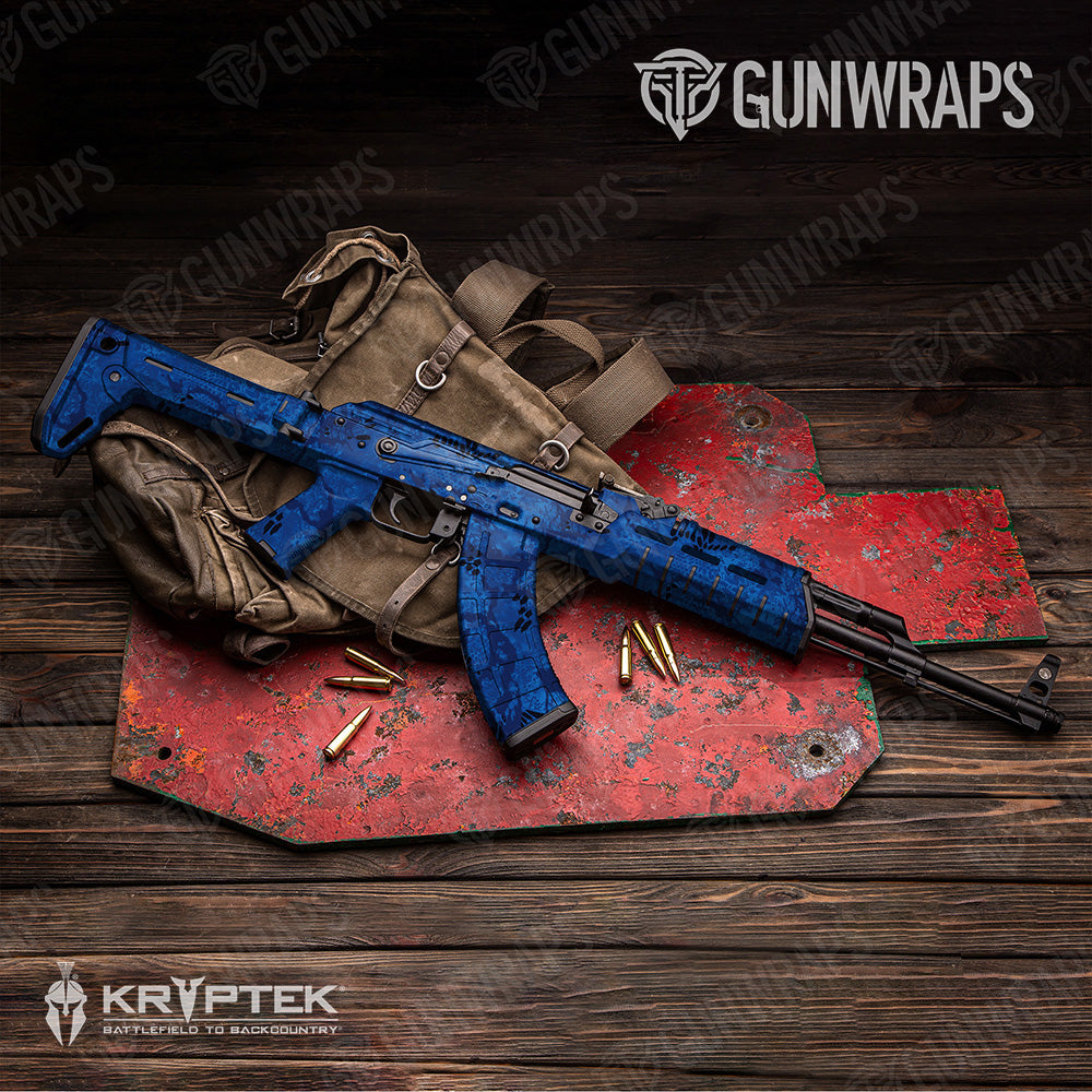 AK 47 Kryptek Obskura Deep Camo Gun Skin Vinyl Wrap