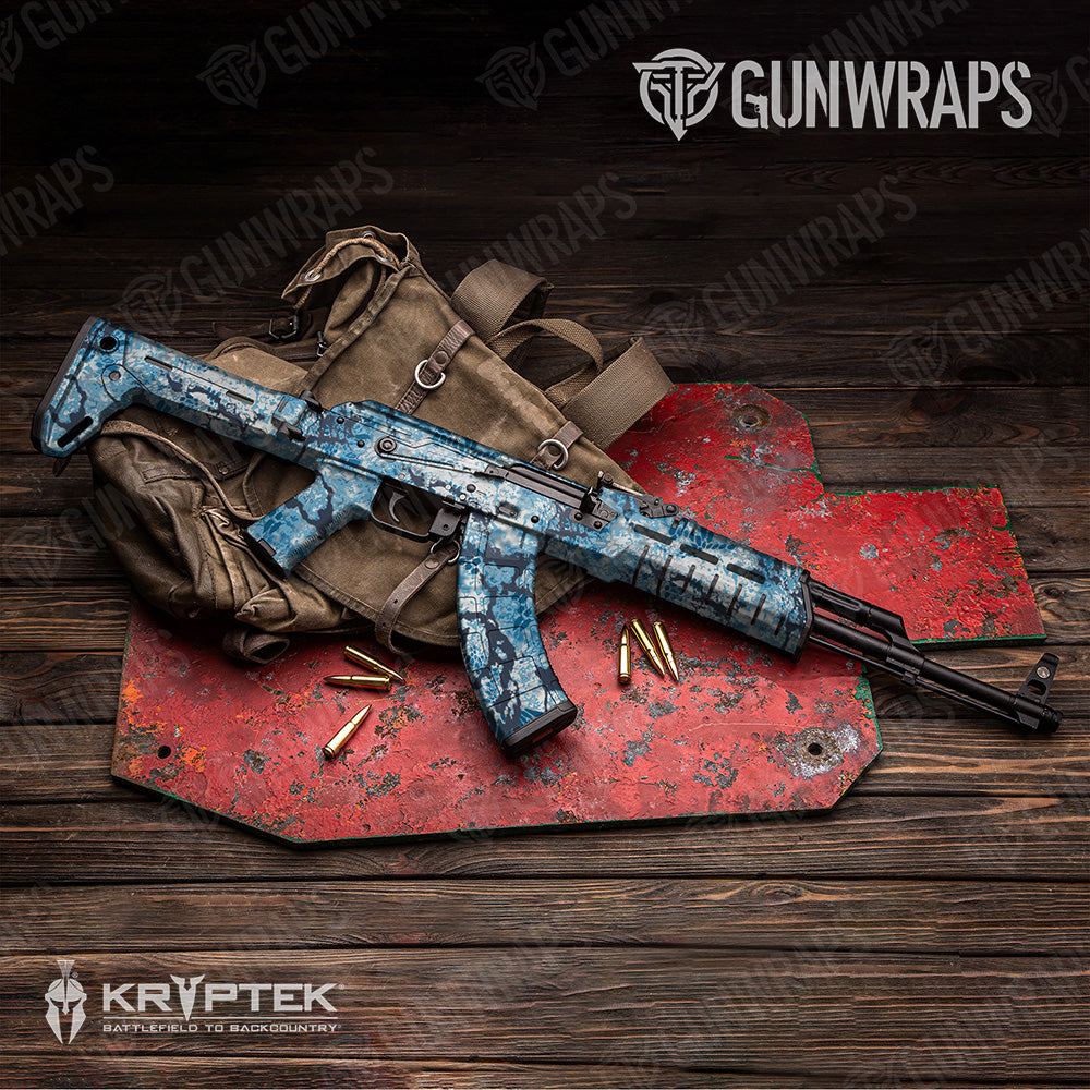 AK 47 Kryptek Obskura Litus Camo Gun Skin Vinyl Wrap