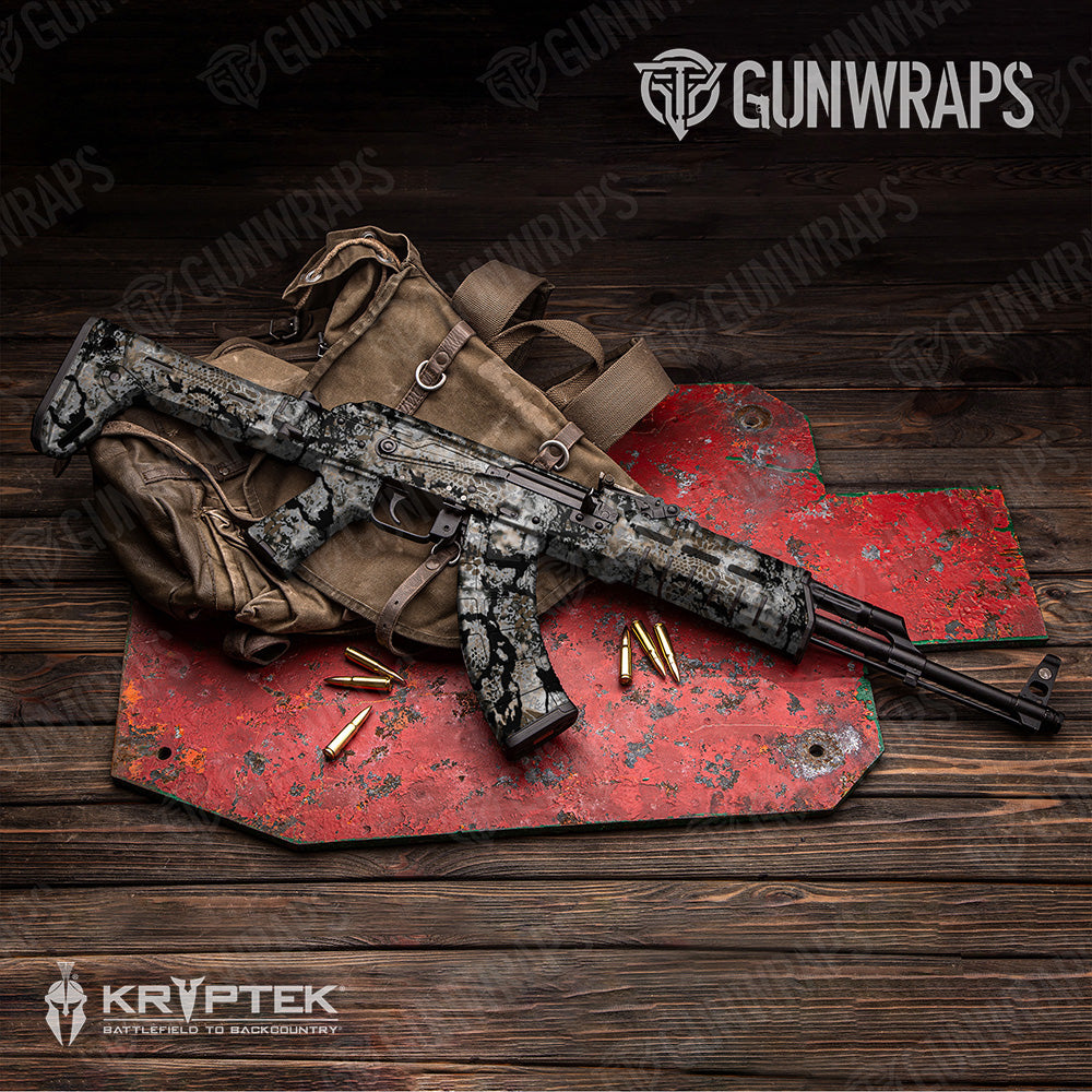 AK 47 Kryptek Obskura Skyfall Camo Gun Skin Vinyl Wrap