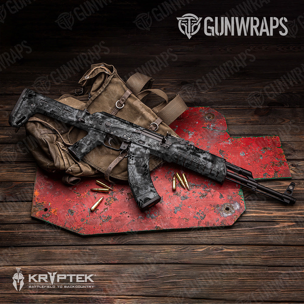 AK 47 Kryptek Raid Camo Gun Skin Vinyl Wrap