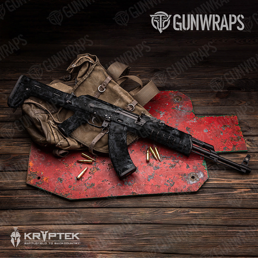 AK 47 Kryptek Typhon Camo Gun Skin Vinyl Wrap