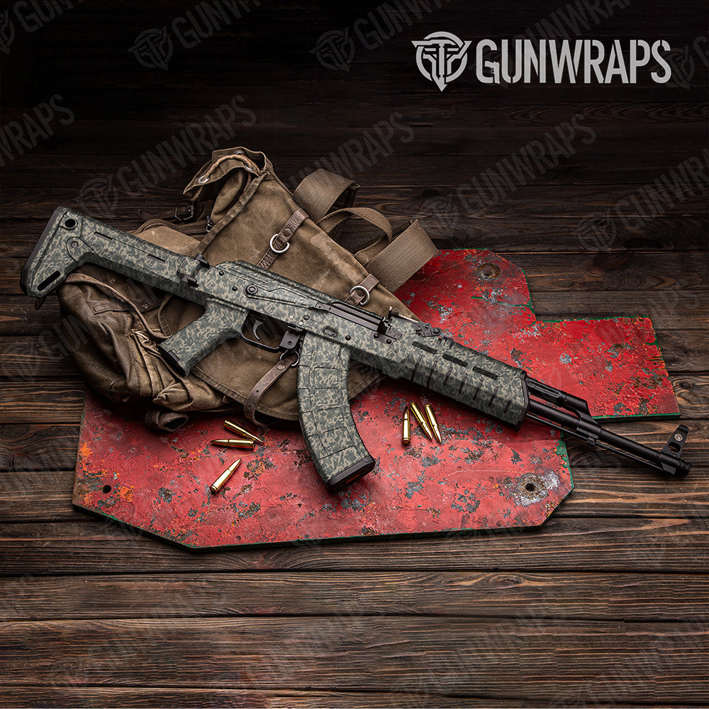 AK 47 Classic Army Camo Gun Skin Vinyl Wrap