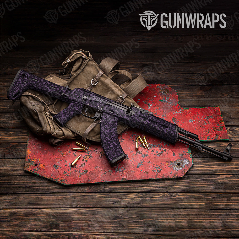 AK 47 Classic Darkwing Camo Gun Skin Vinyl Wrap