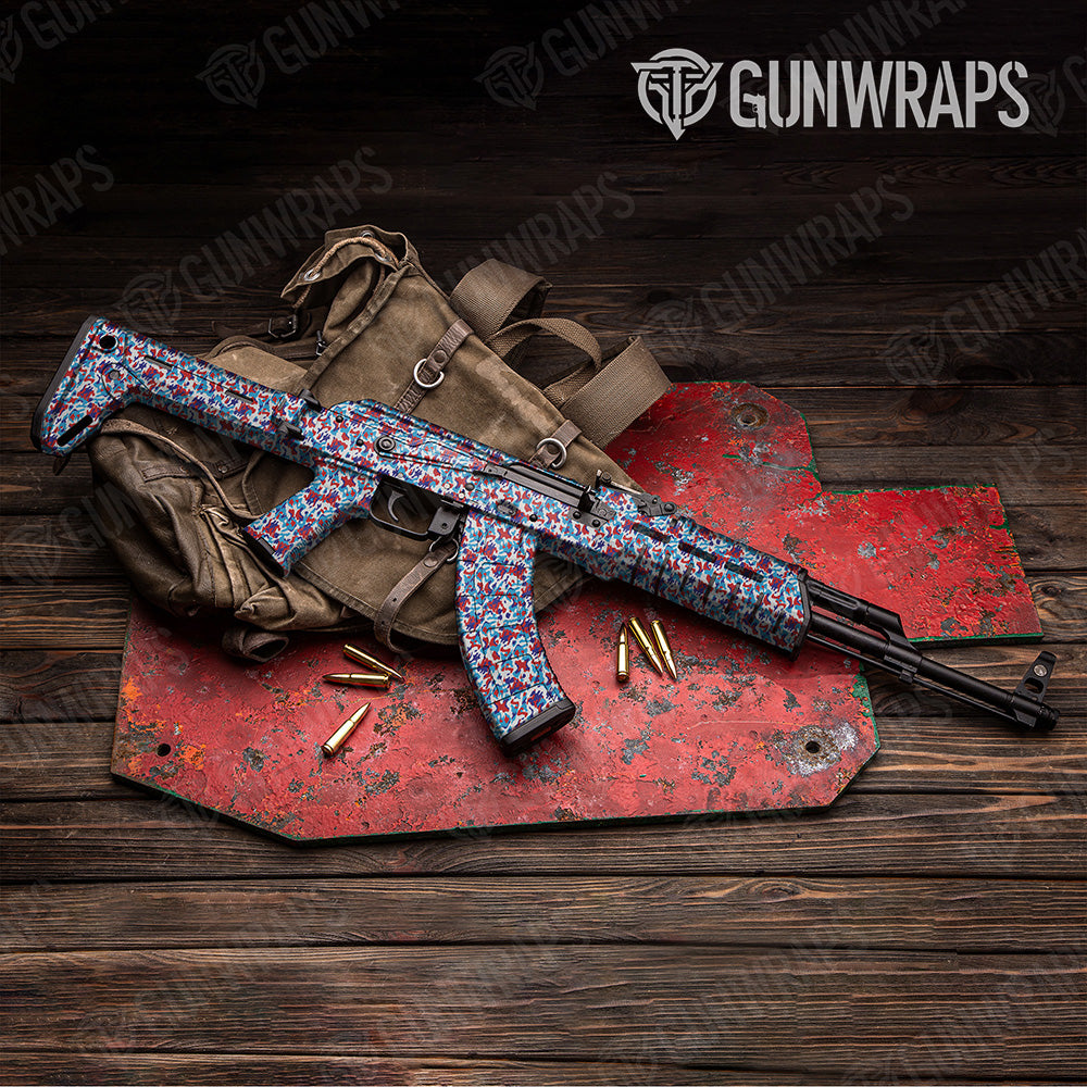 AK 47 Classic M Series Camo Gun Skin Vinyl Wrap