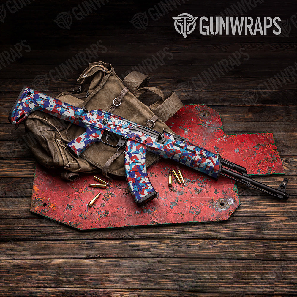 AK 47 Cumulus M Series Camo Gun Skin Vinyl Wrap