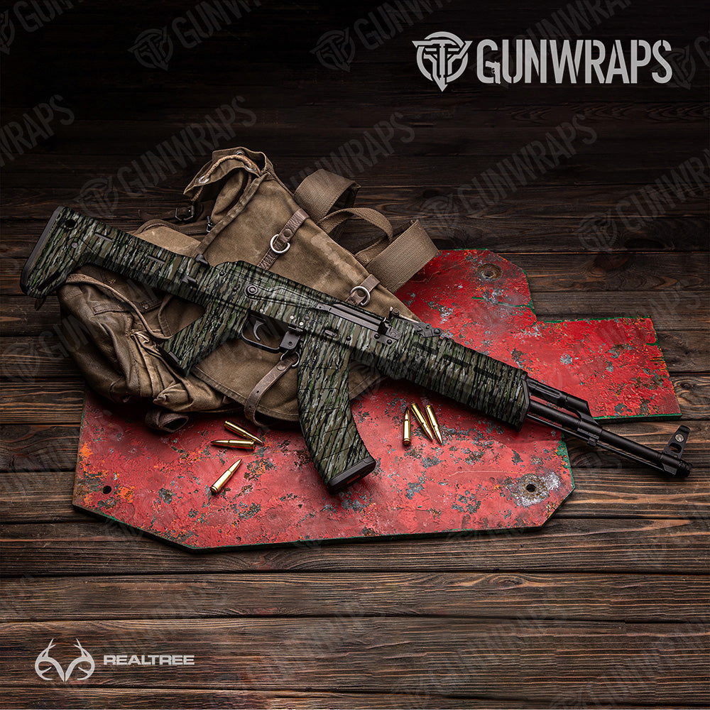 AK 47 Realtree Original Camo Gun Skin Vinyl Wrap