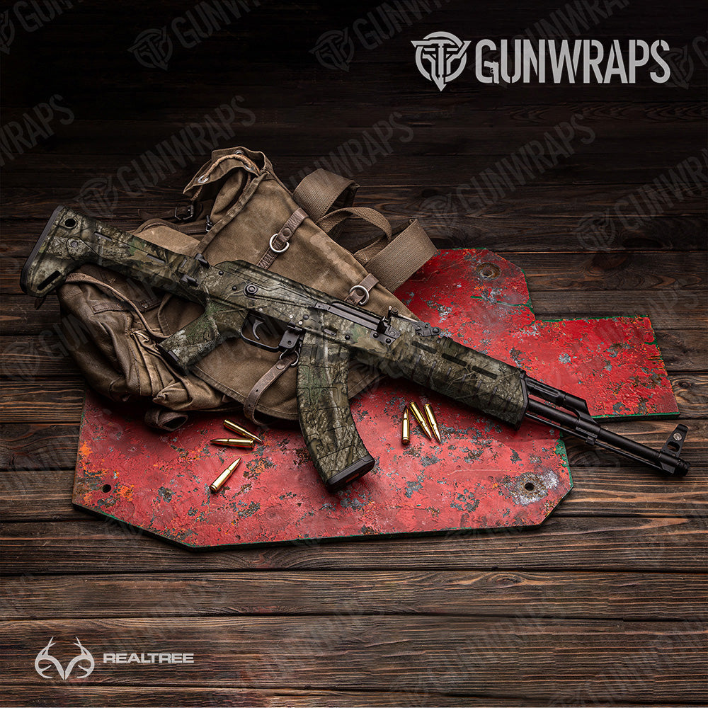 AK-47 Realtree XL APX Camo Gun Skin Vinyl Wrap