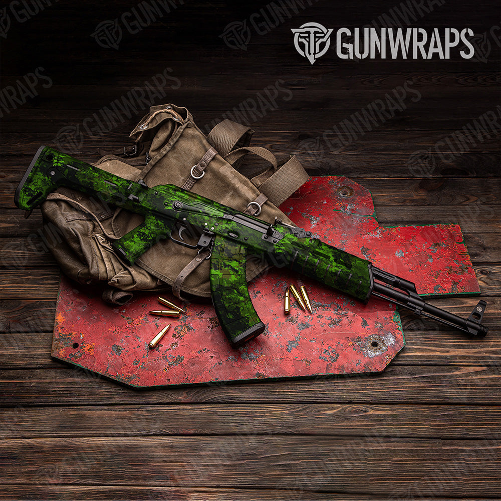 AK 47 Substrate Saskatoon Camo Gun Skin Vinyl Wrap