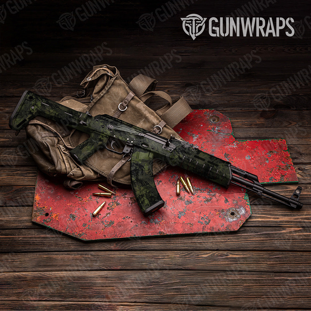 AK 47 Substrate Spec Op Camo Gun Skin Vinyl Wrap