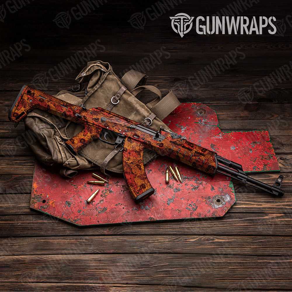 AK 47 Toadaflage Phoenix Camo Gun Skin Vinyl Wrap