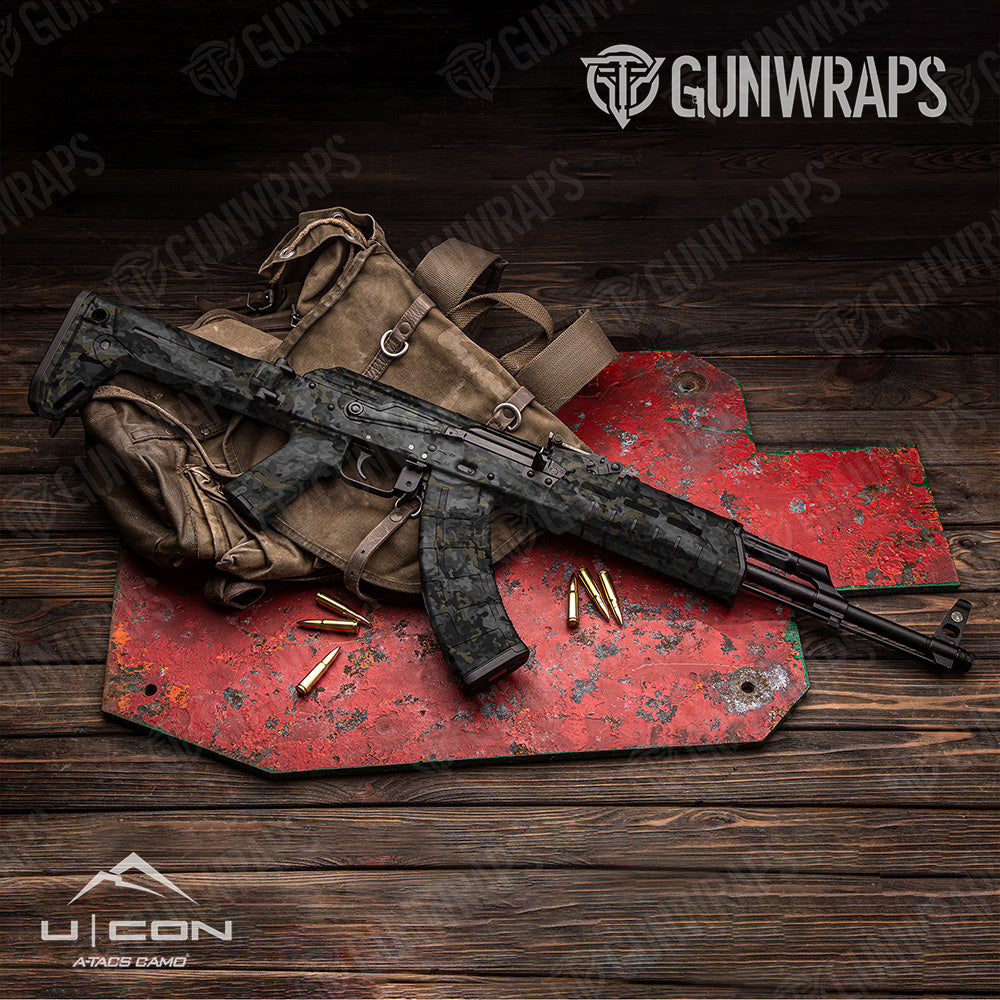 AK 47 Ucon Stealth Camo Gun Skin Vinyl Wrap