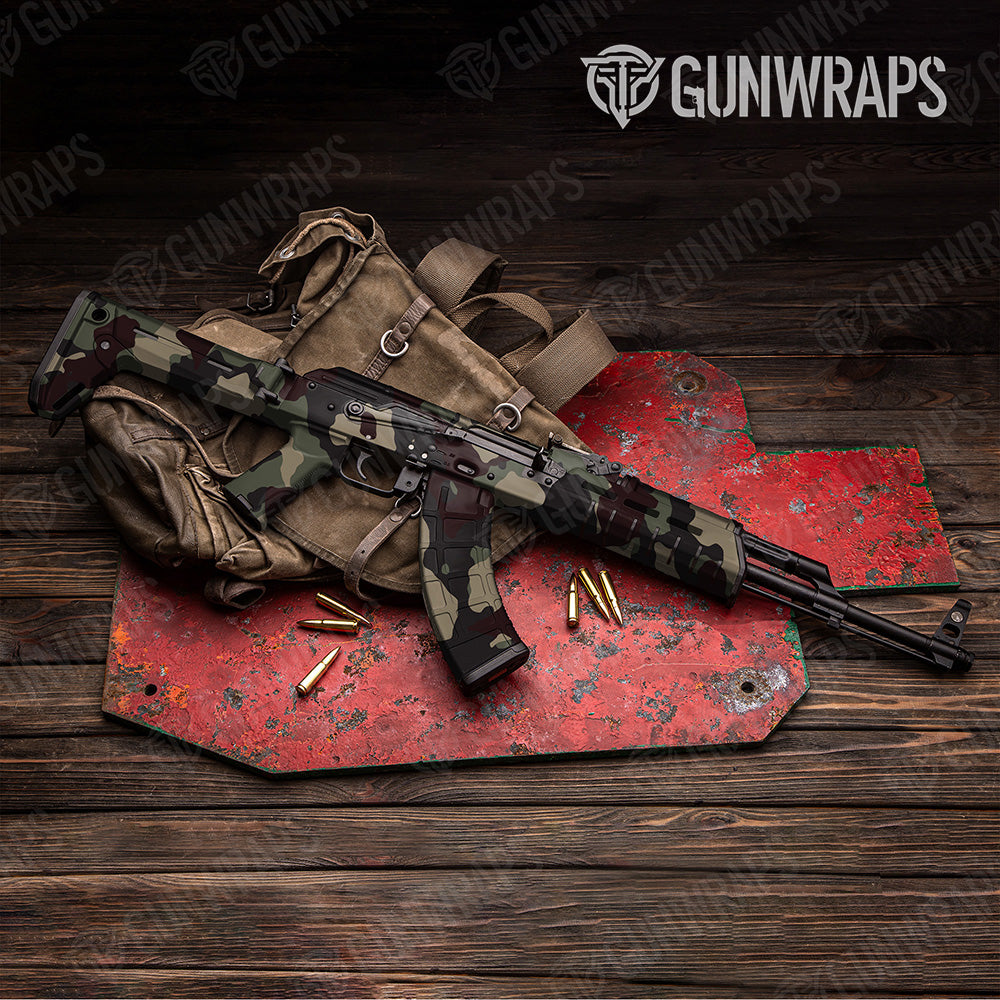 AK 47 Cumulus XL Militant Blood Camo Gun Skin Vinyl Wrap