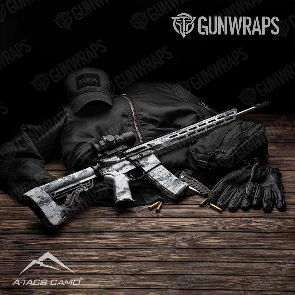 AR-15 A-Tacs At-X Gun Skin Vinyl Wrap | CamoWraps – Camo Wraps