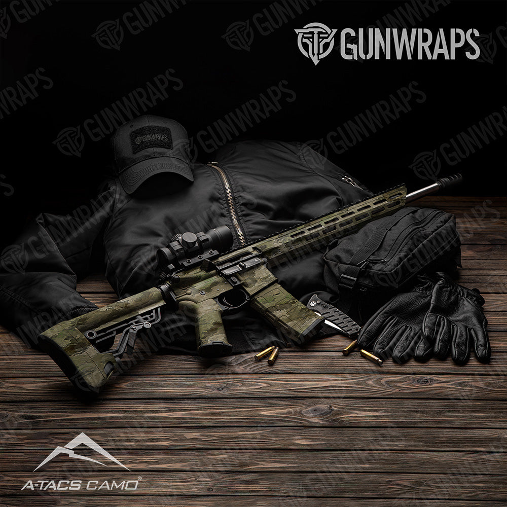 AR 15 ATacs iX Gun Skin Vinyl Wrap