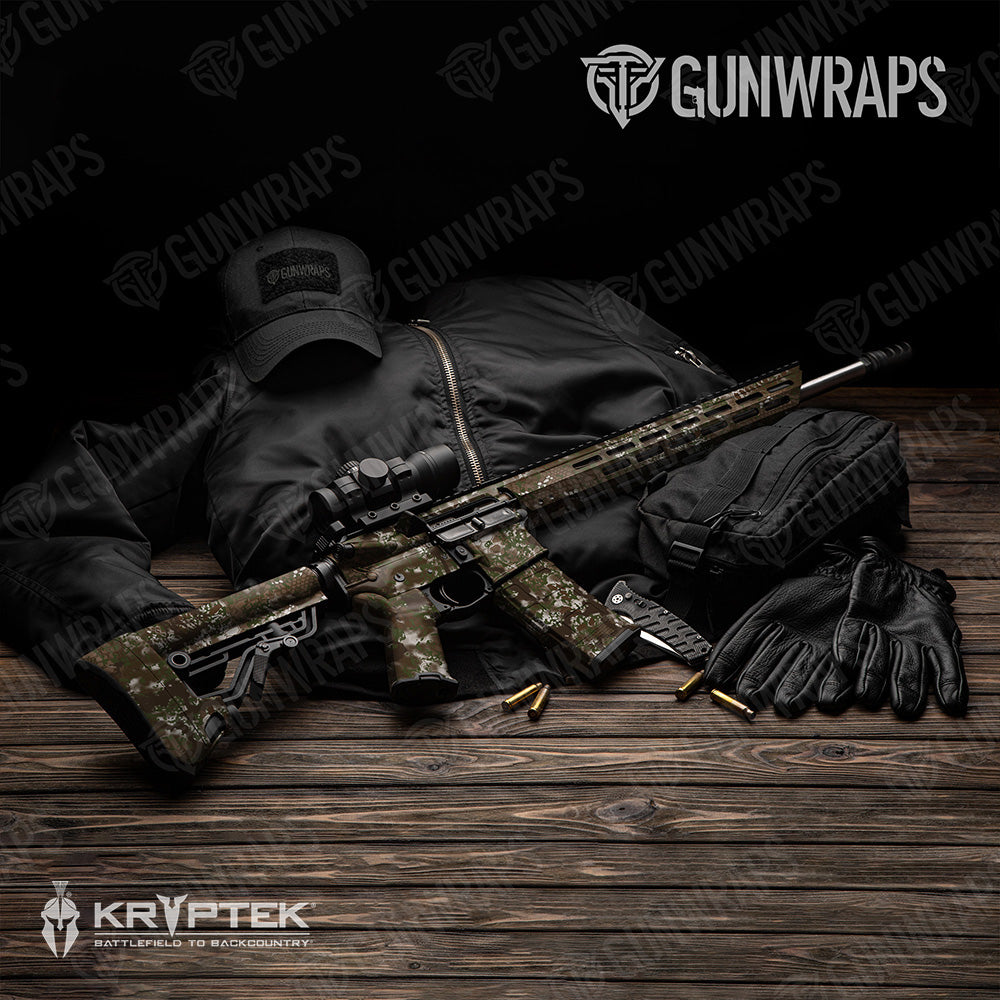 AR 15 Kryptek Obskura Actaeon Camo Gun Skin Vinyl Wrap