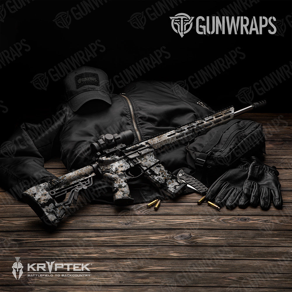 AR 15 Kryptek Obskura Skyfall Camo Gun Skin Vinyl Wrap