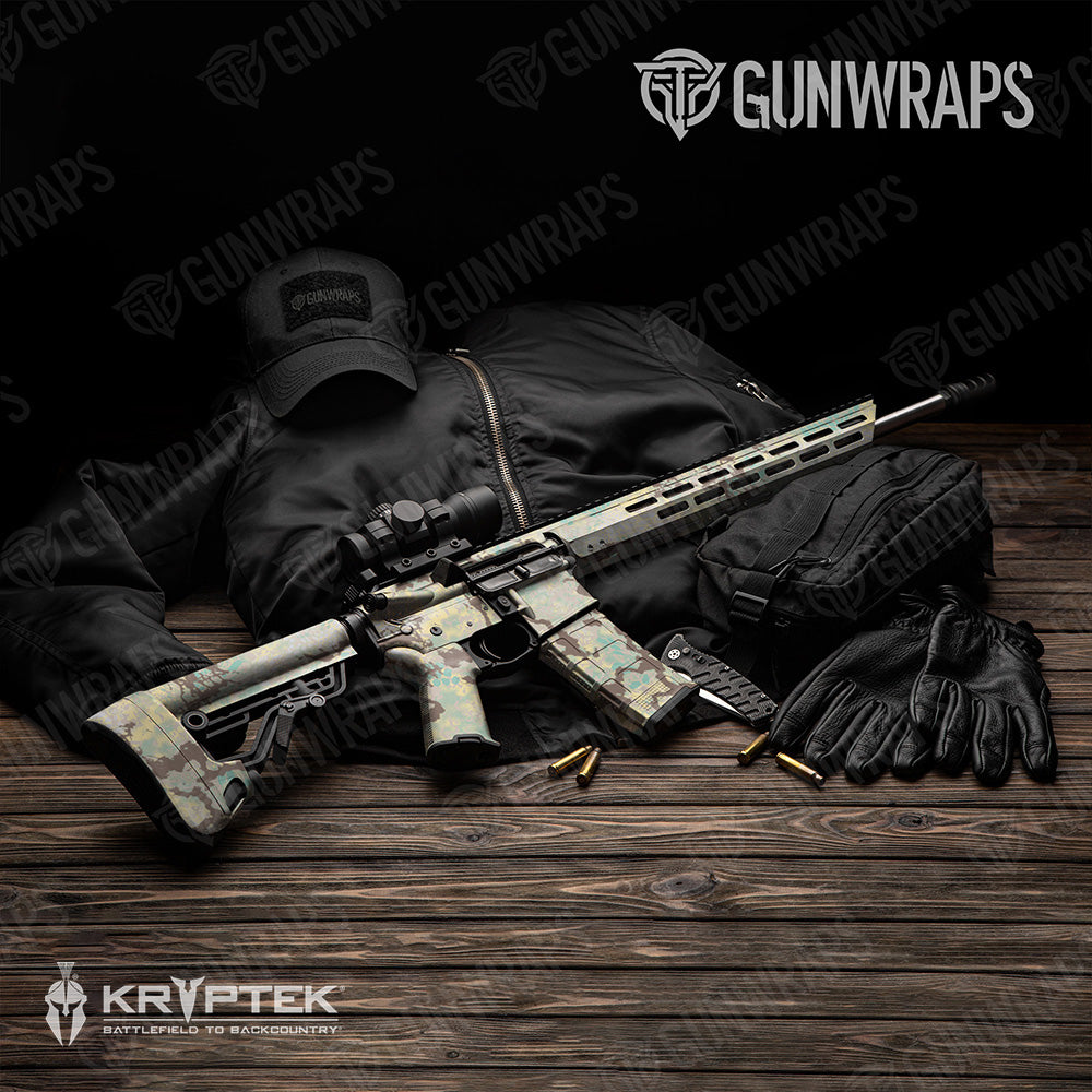 AR 15 Kryptek Obskura Sundarban Camo Gun Skin Vinyl Wrap