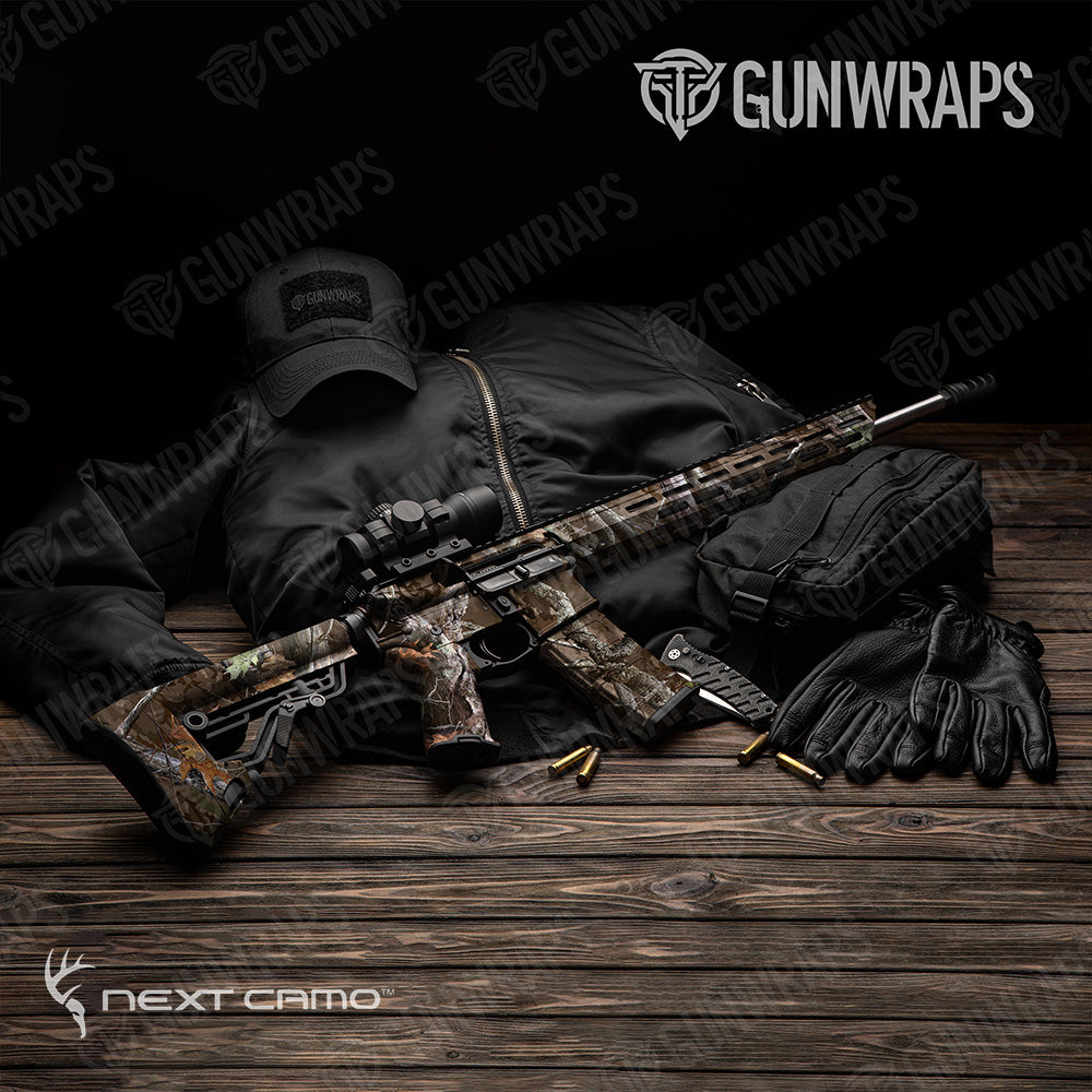 AR 15 Next Wyld Camo Gun Skin Vinyl Wrap