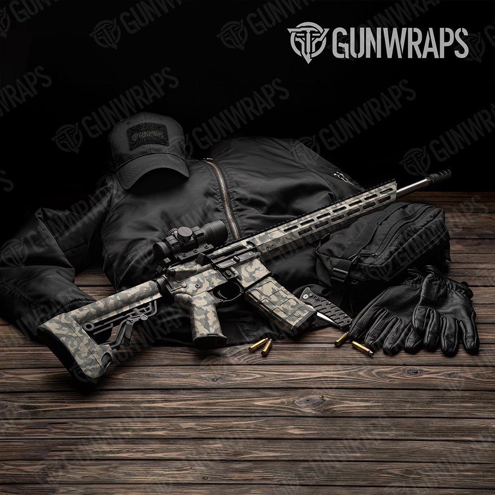 AR 15 Digital Army Camo Gun Skin Vinyl Wrap