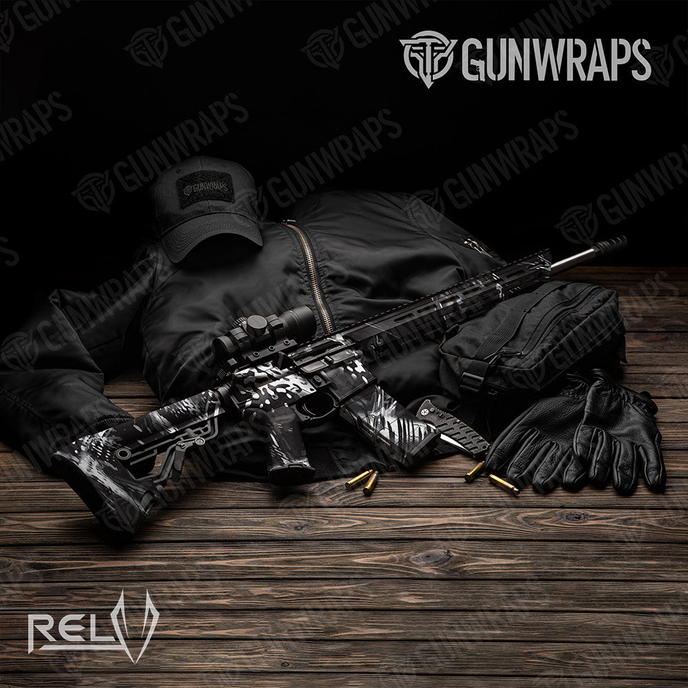 AR 15 X3 RELV Medusa Camo Gun Skin Vinyl Wrap