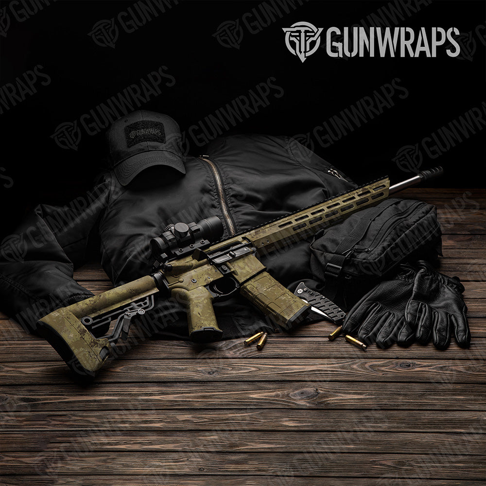 AR 15 Substrate Sedona Solstice Camo Gun Skin Vinyl Wrap