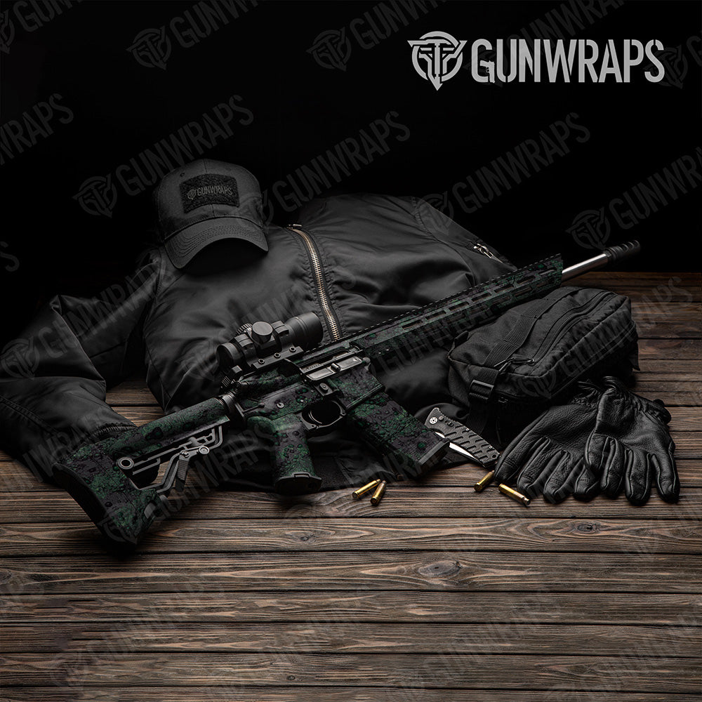 AR 15 Toadaflage Graveyard Camo Gun Skin Vinyl Wrap