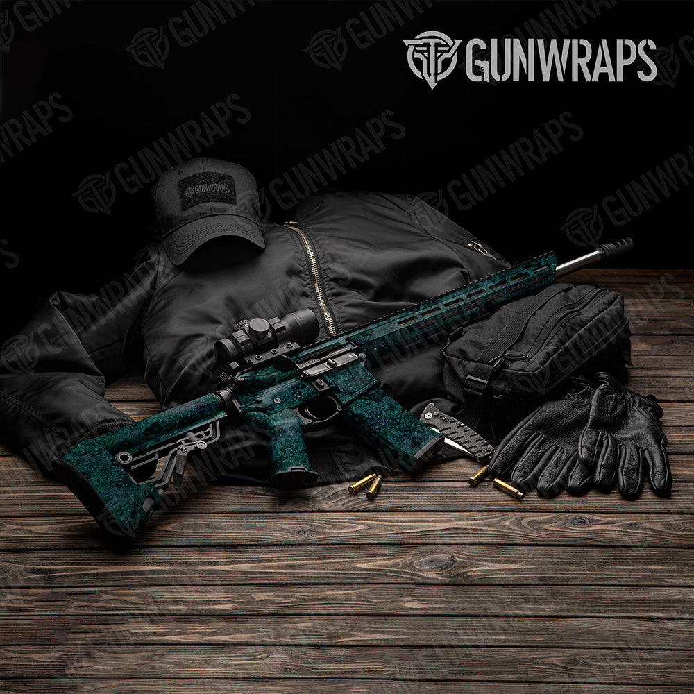 AR 15 Toadaflage Swamp Monster Camo Gun Skin Vinyl Wrap