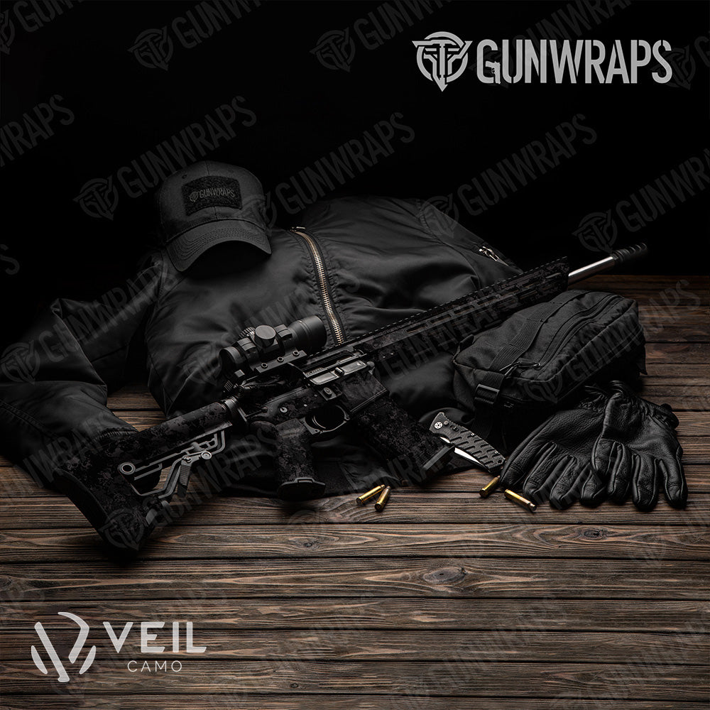 AR 15 Veil Ops Wraith Camo Gun Skin Vinyl Wrap