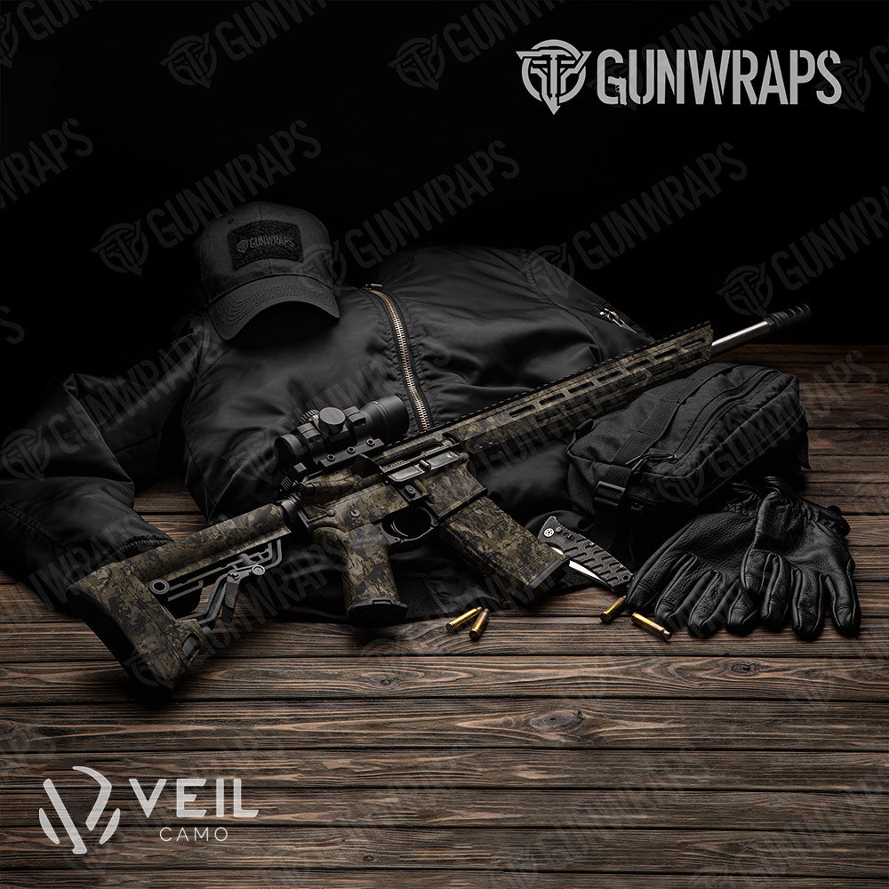 AR 15 Veil Torrent Camo Gun Skin Vinyl Wrap