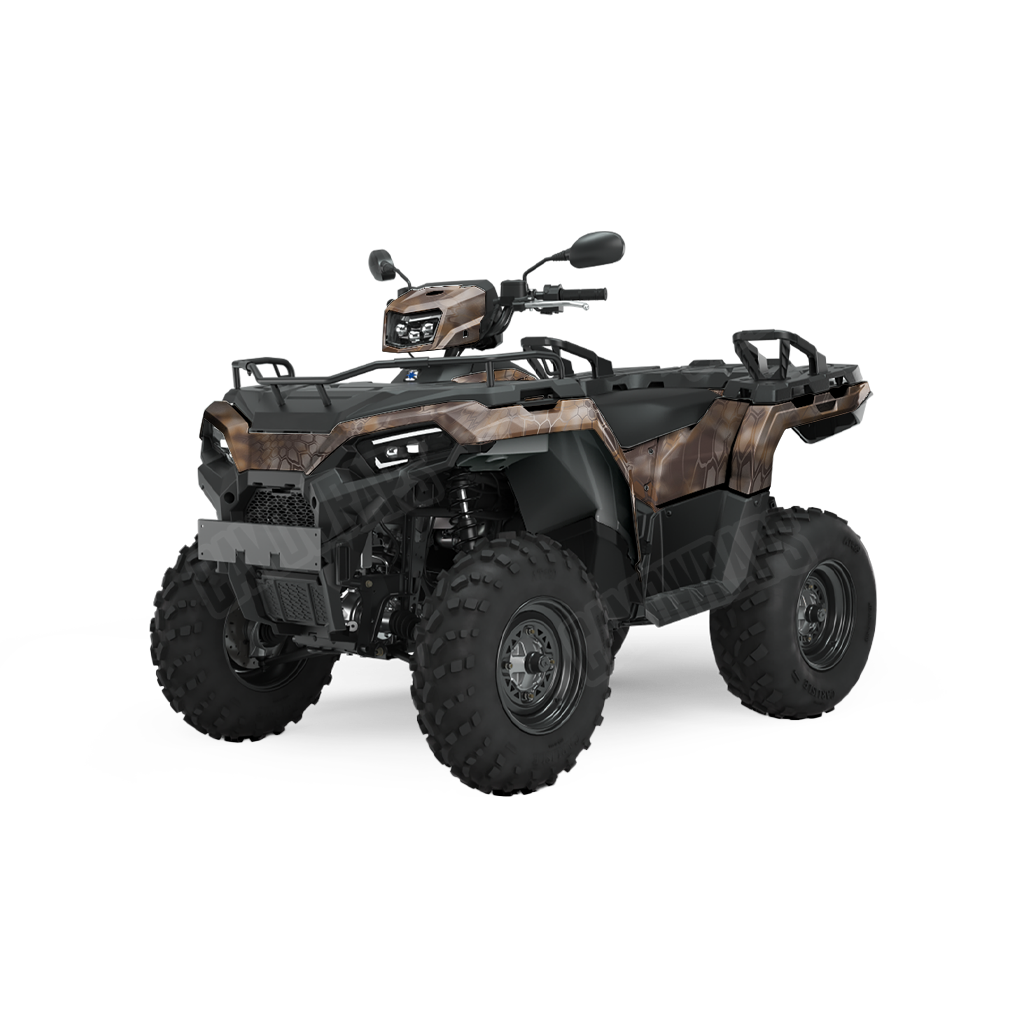 Kryptek Banshee ATV Camo Vinyl Wrap