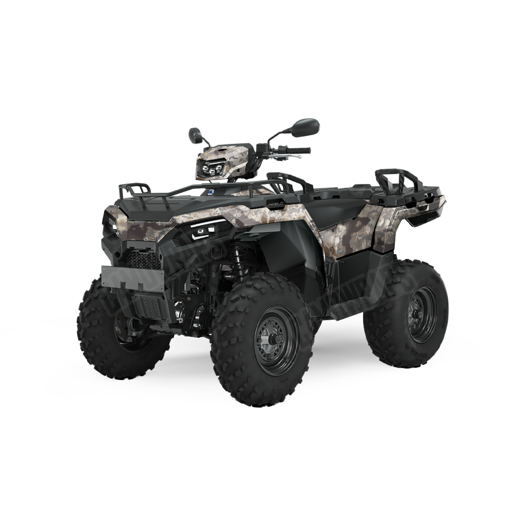 Kryptek Obskura Driftwood ATV Camo Vinyl Wrap