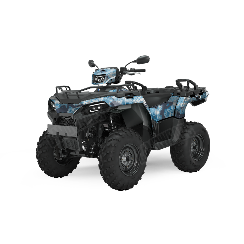 Kryptek Obskura Litus ATV Camo Vinyl Wrap