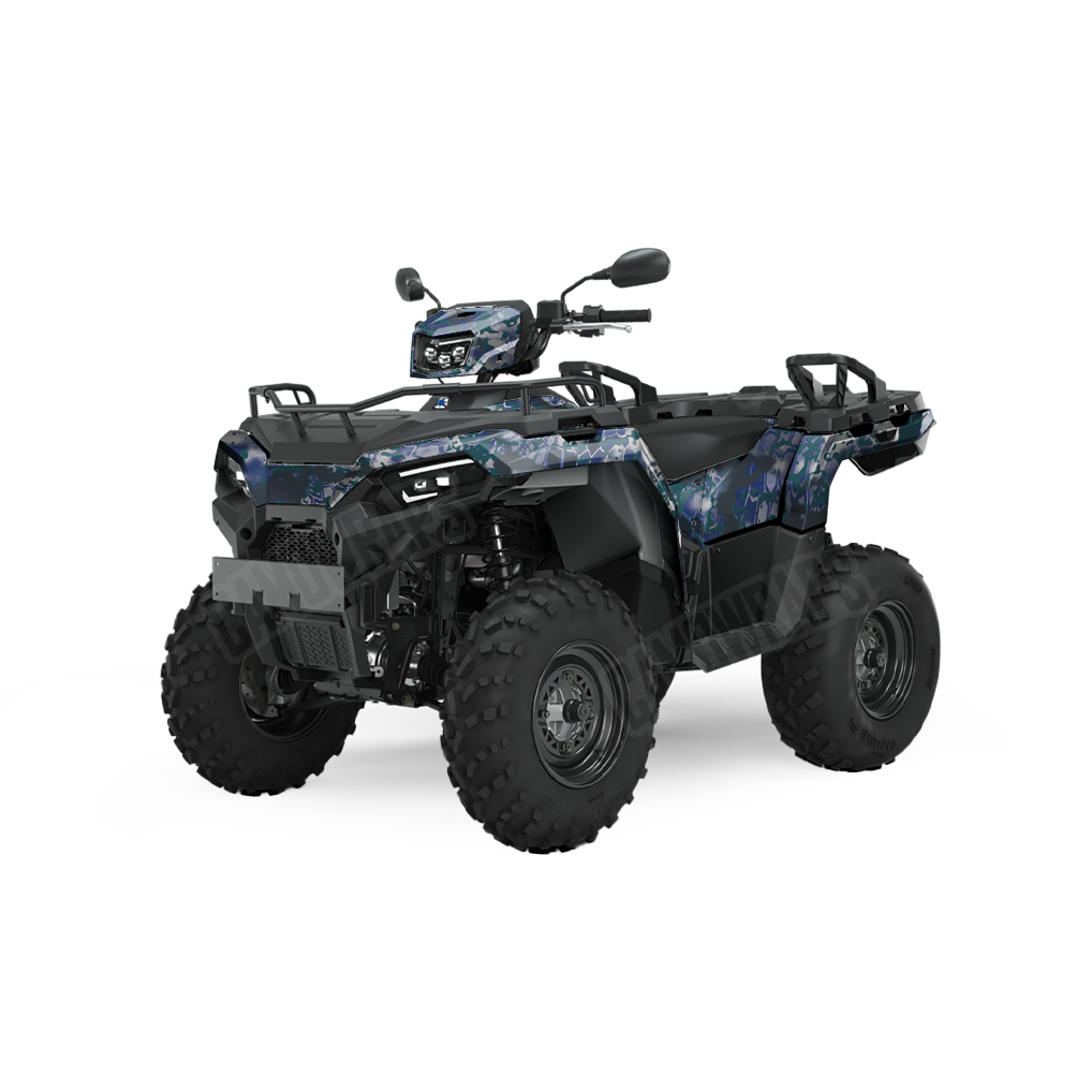 Kryptek Obskura Oceanus ATV Camo Vinyl Wrap