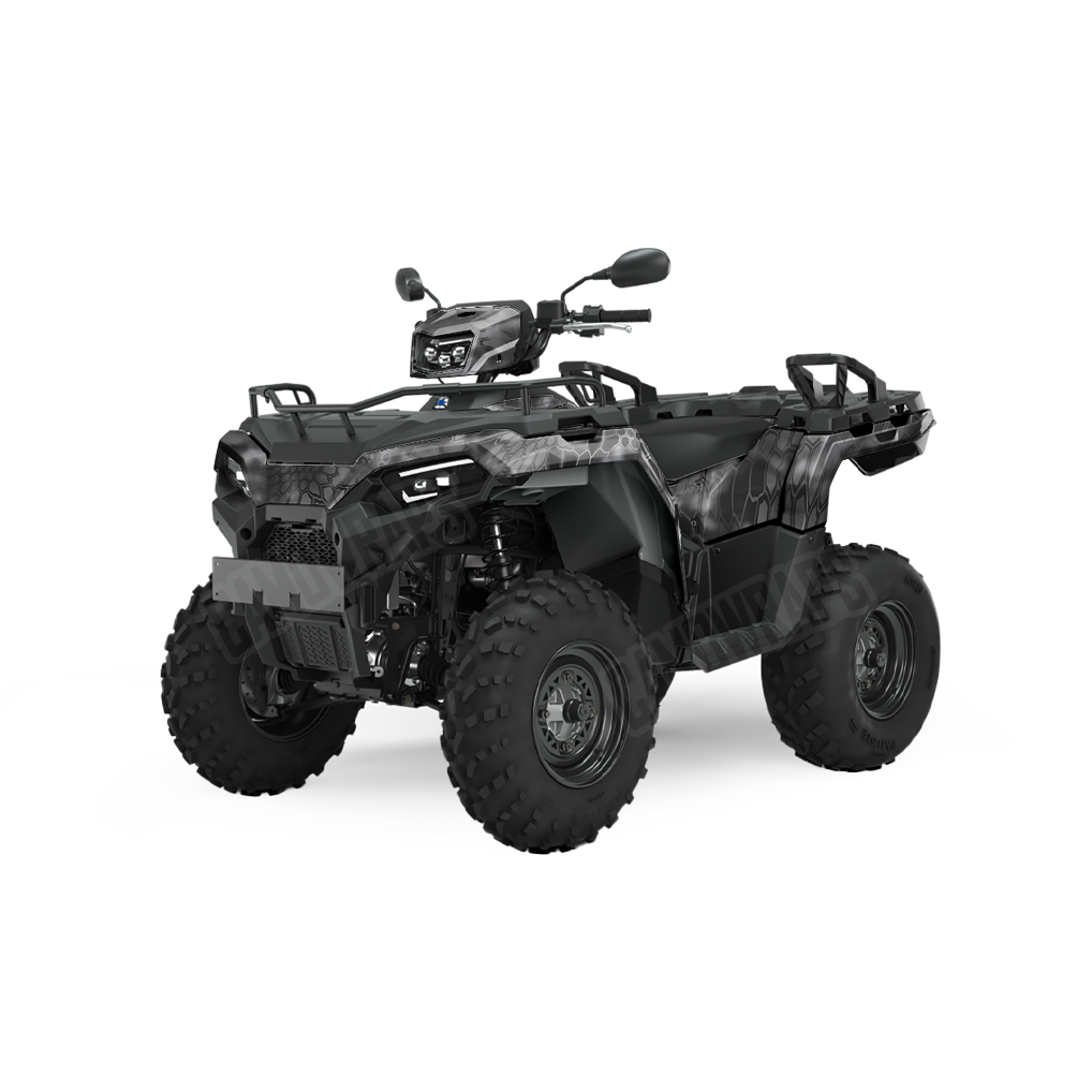 Kryptek Raid ATV Camo Vinyl Wrap