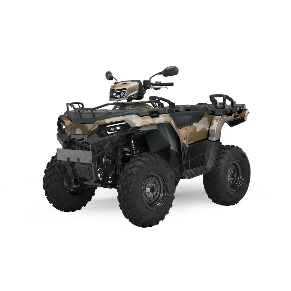 Large Nemesis Desert Scorpion ATV Camo Vinyl Wrap