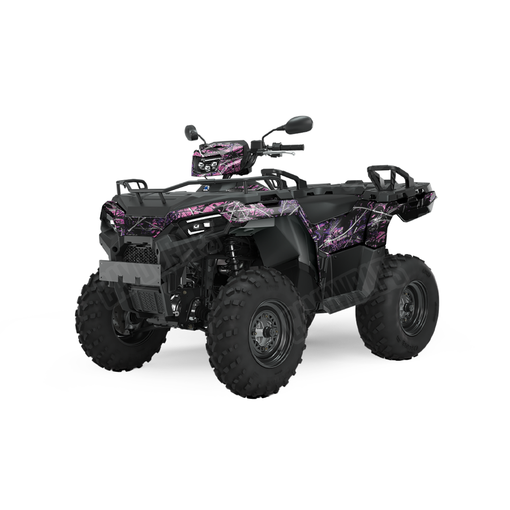 Muddy Girl Original ATV Camo Vinyl Wrap