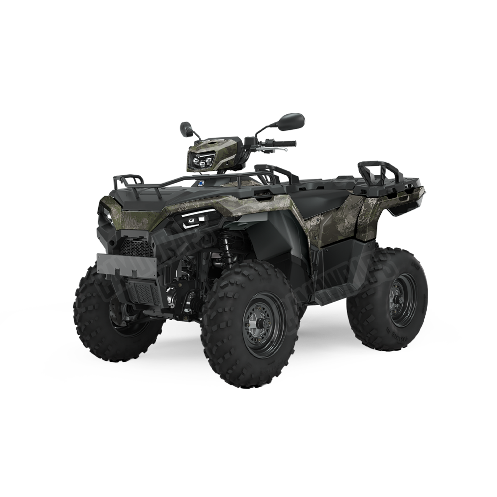 RELV X1 Tunnel Rat ATV Camo Vinyl Wrap