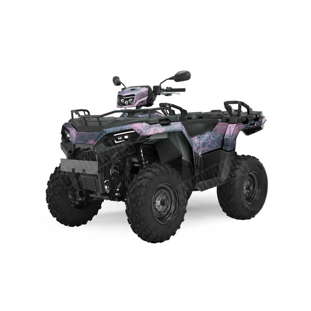 Realtree XTREME Lavender Haze ATV Camo Vinyl Wrap