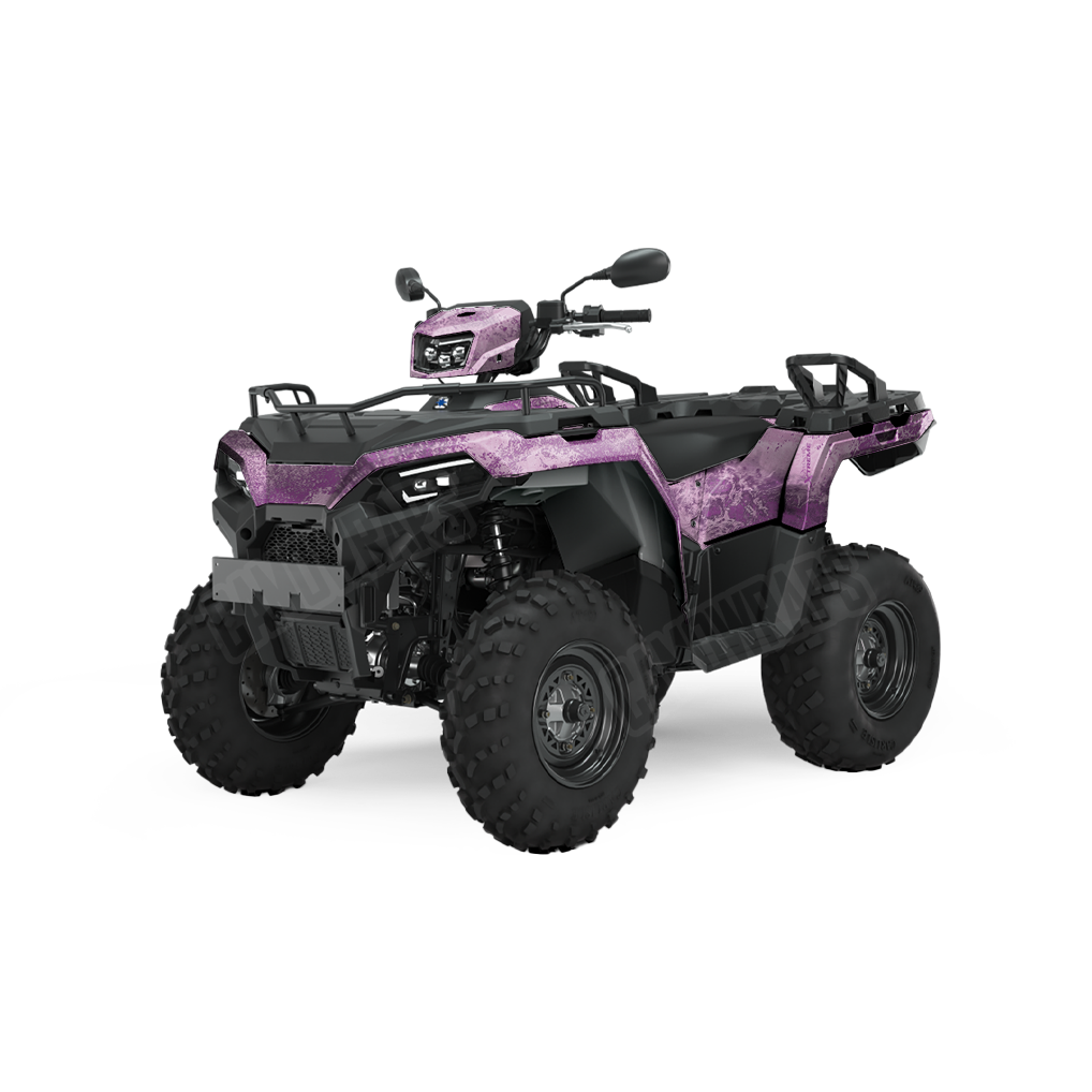 Realtree XTREME Passion Pink ATV Camo Vinyl Wrap