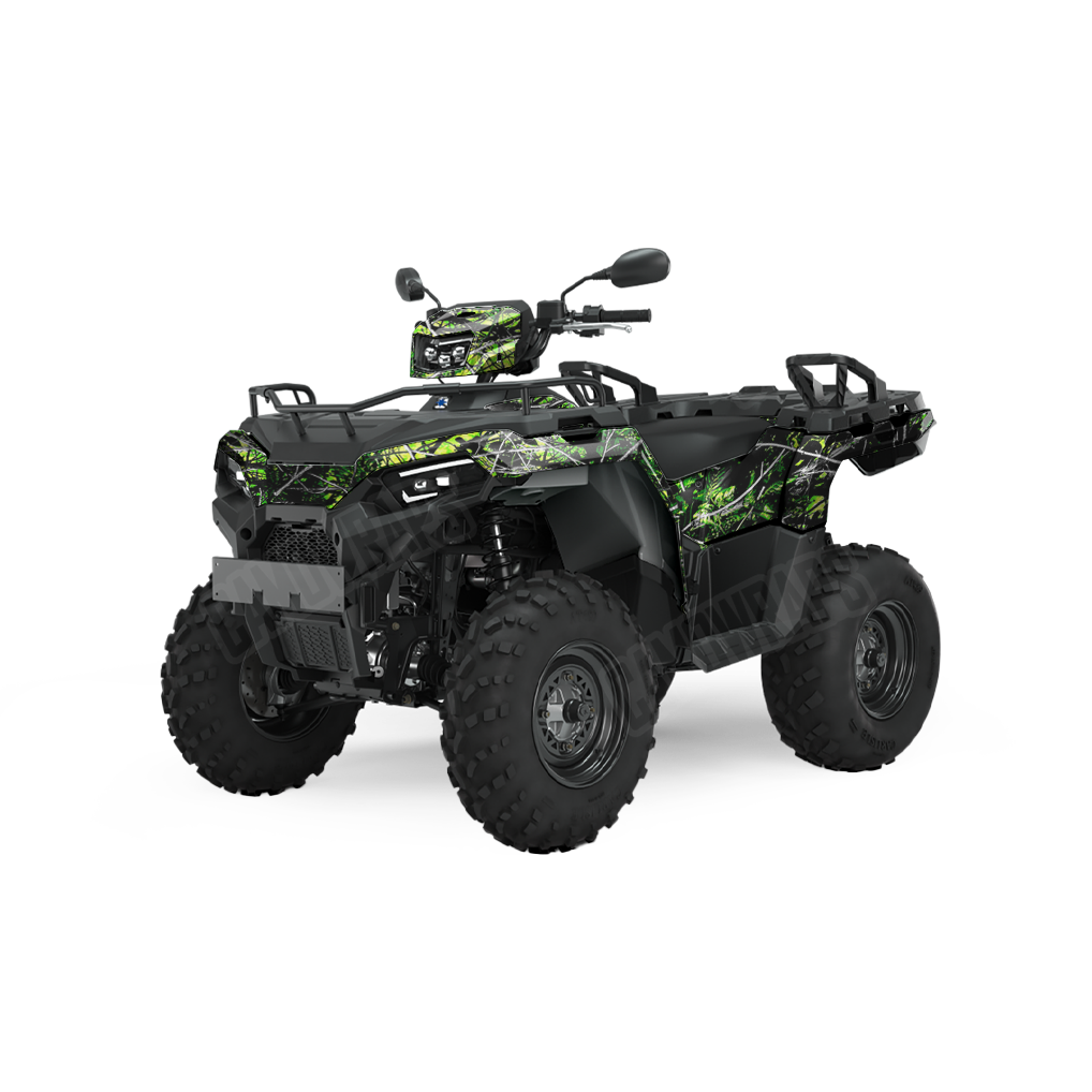 Sirphis Toxic ATV Camo Vinyl Wrap