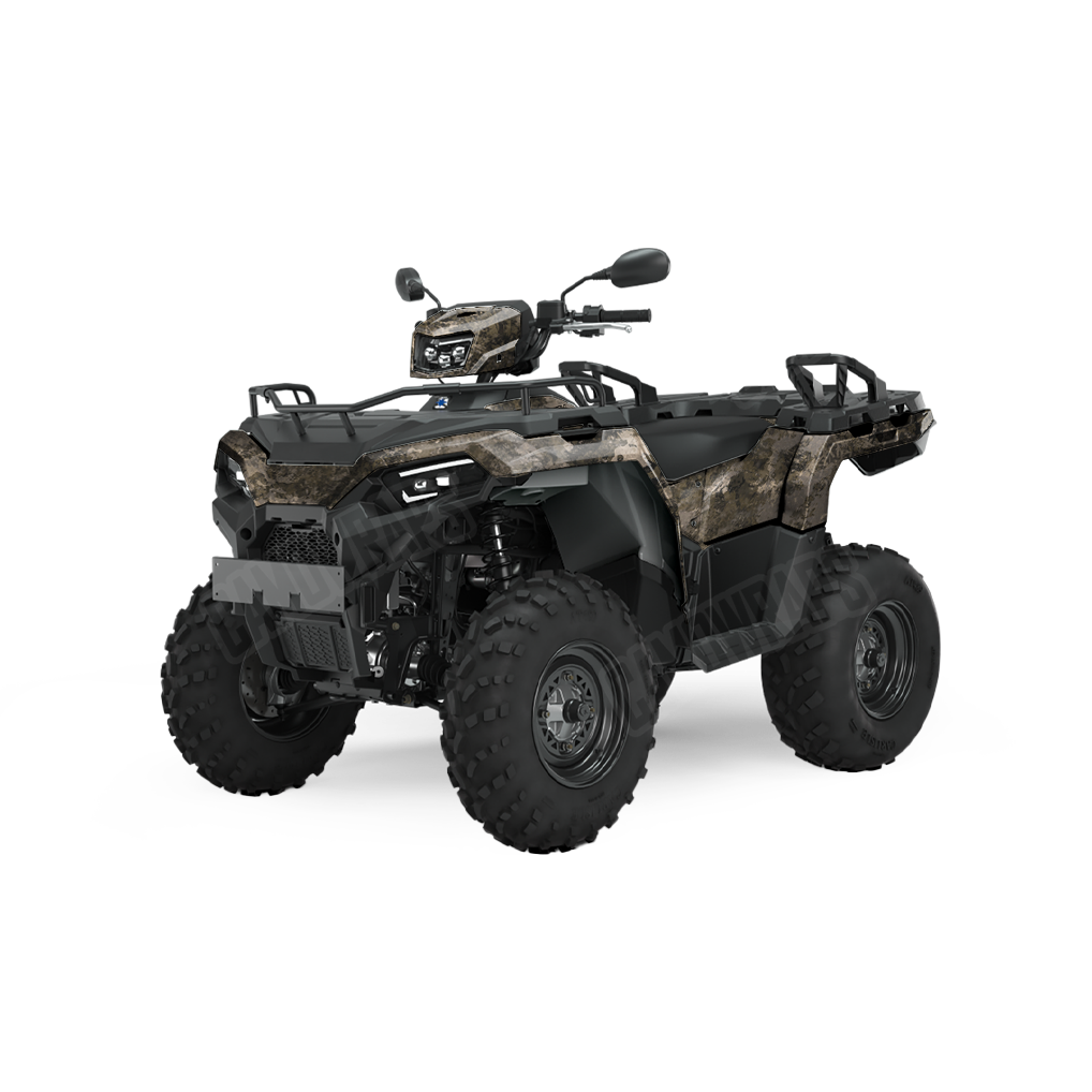 Substrate Sepia ATV Camo Vinyl Wrap