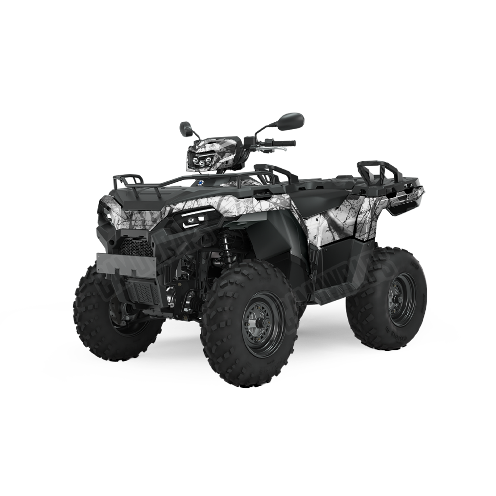 Substrate Snow Stalker ATV Camo Vinyl Wrap