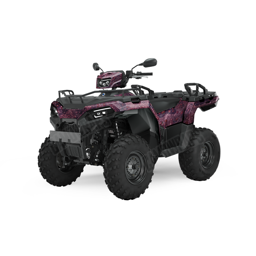 Toadaflage Berry Crush ATV Camo Vinyl Wrap