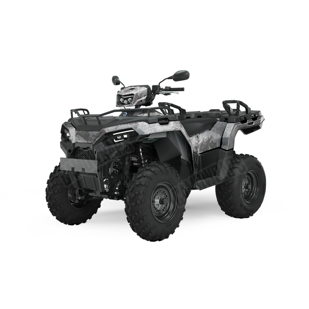 Veil Ops Polar ATV Camo Vinyl Wrap