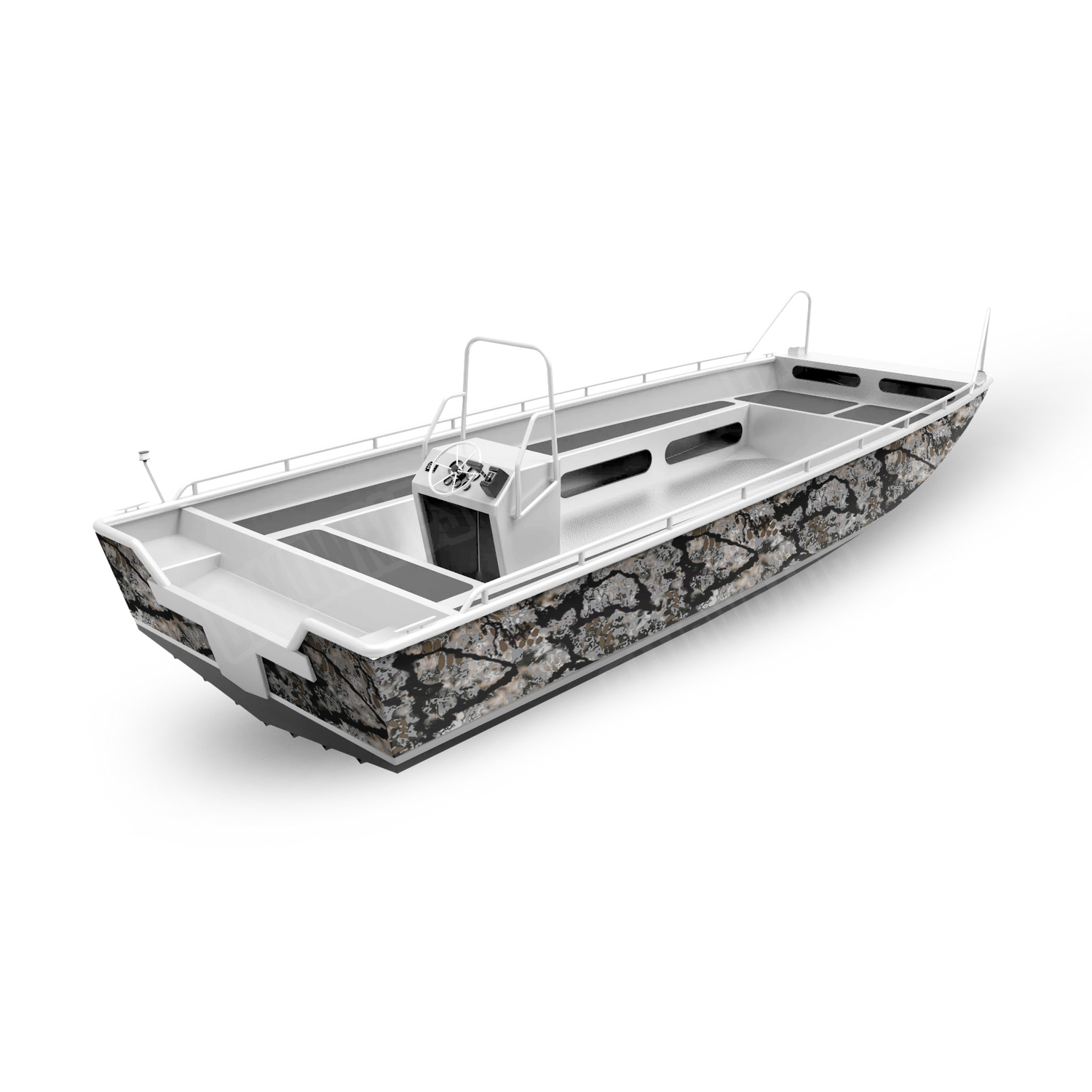 Kryptek Obskura Skyfall Boat Camo Vinyl Wrap