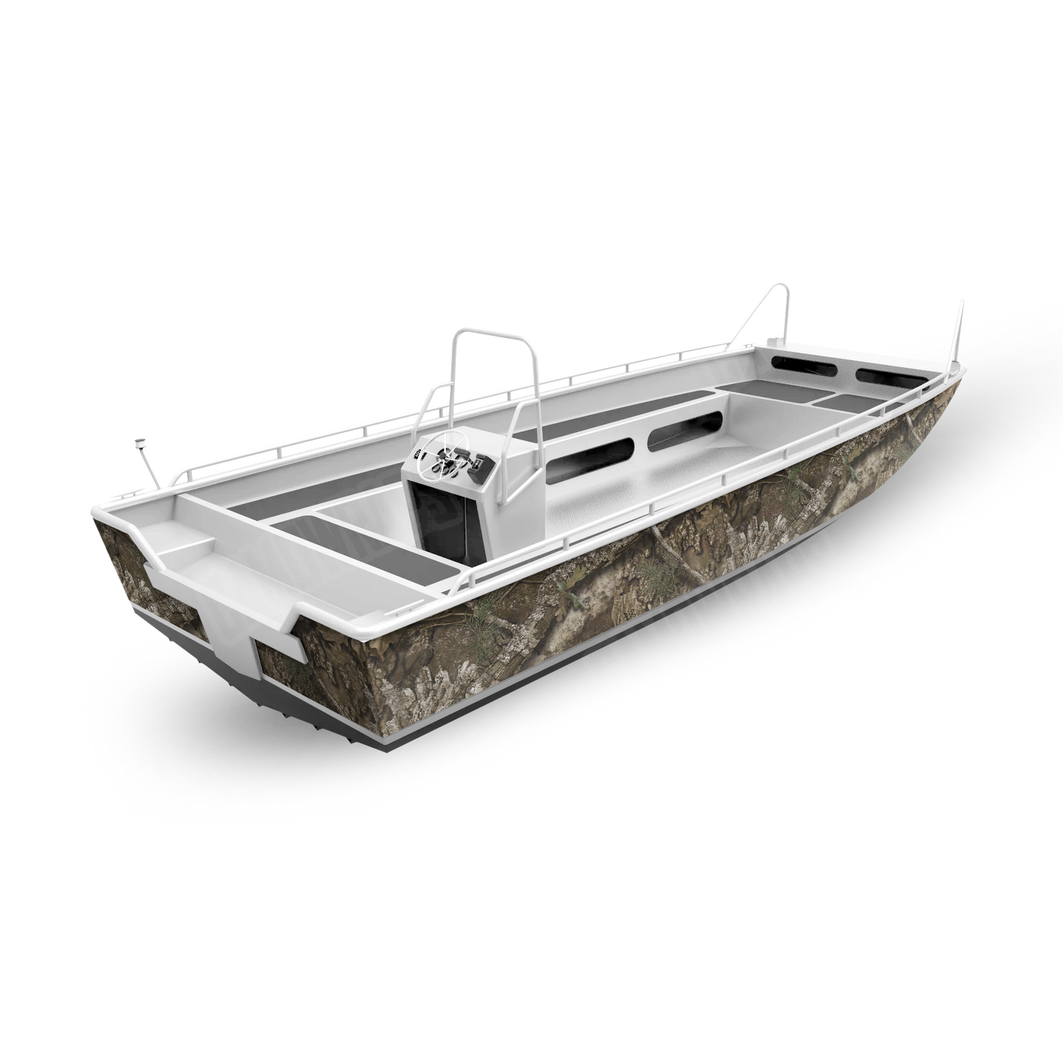 Large Realtree APX Boat Camo Vinyl Wrap