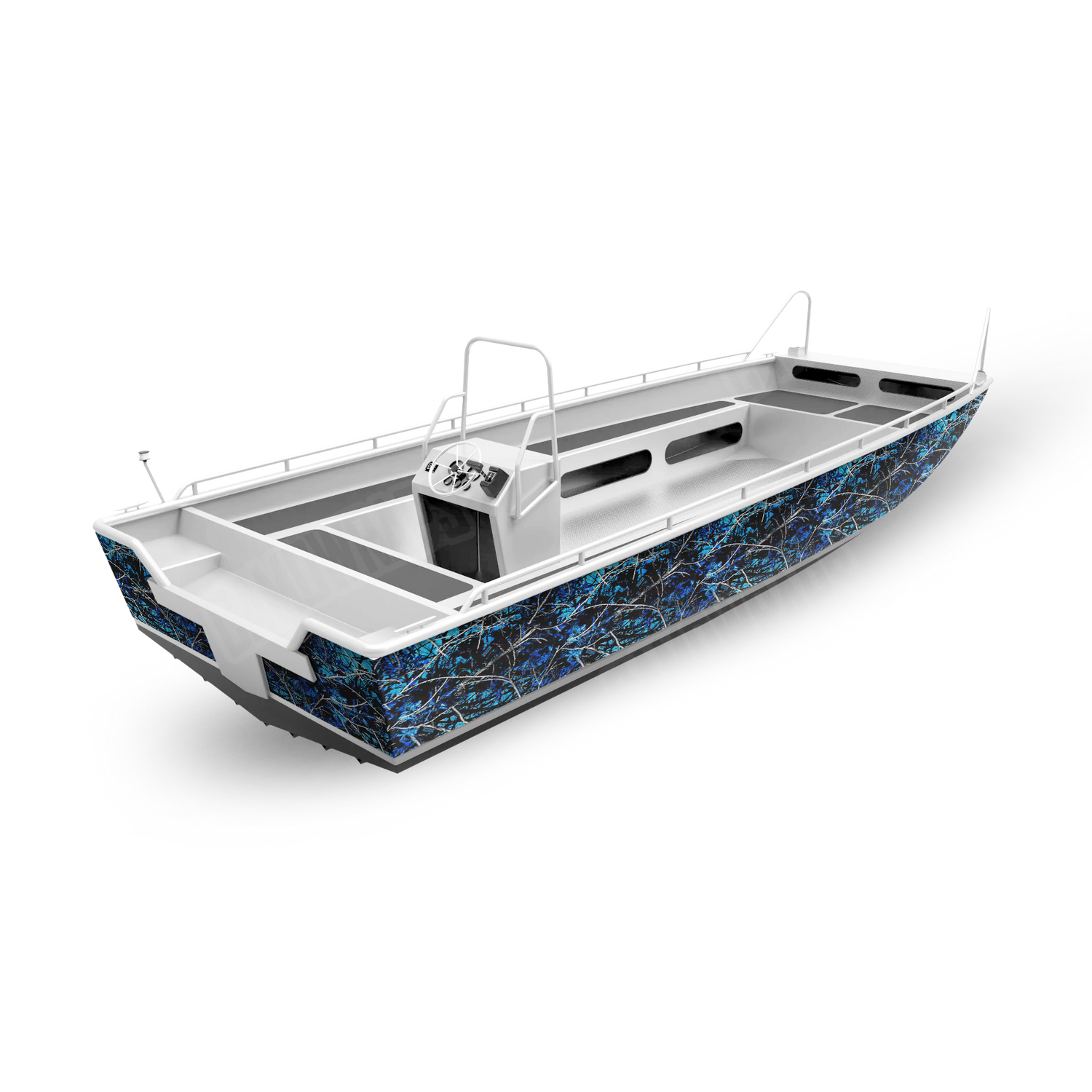 Sirphis Undertow Boat Camo Vinyl Wrap