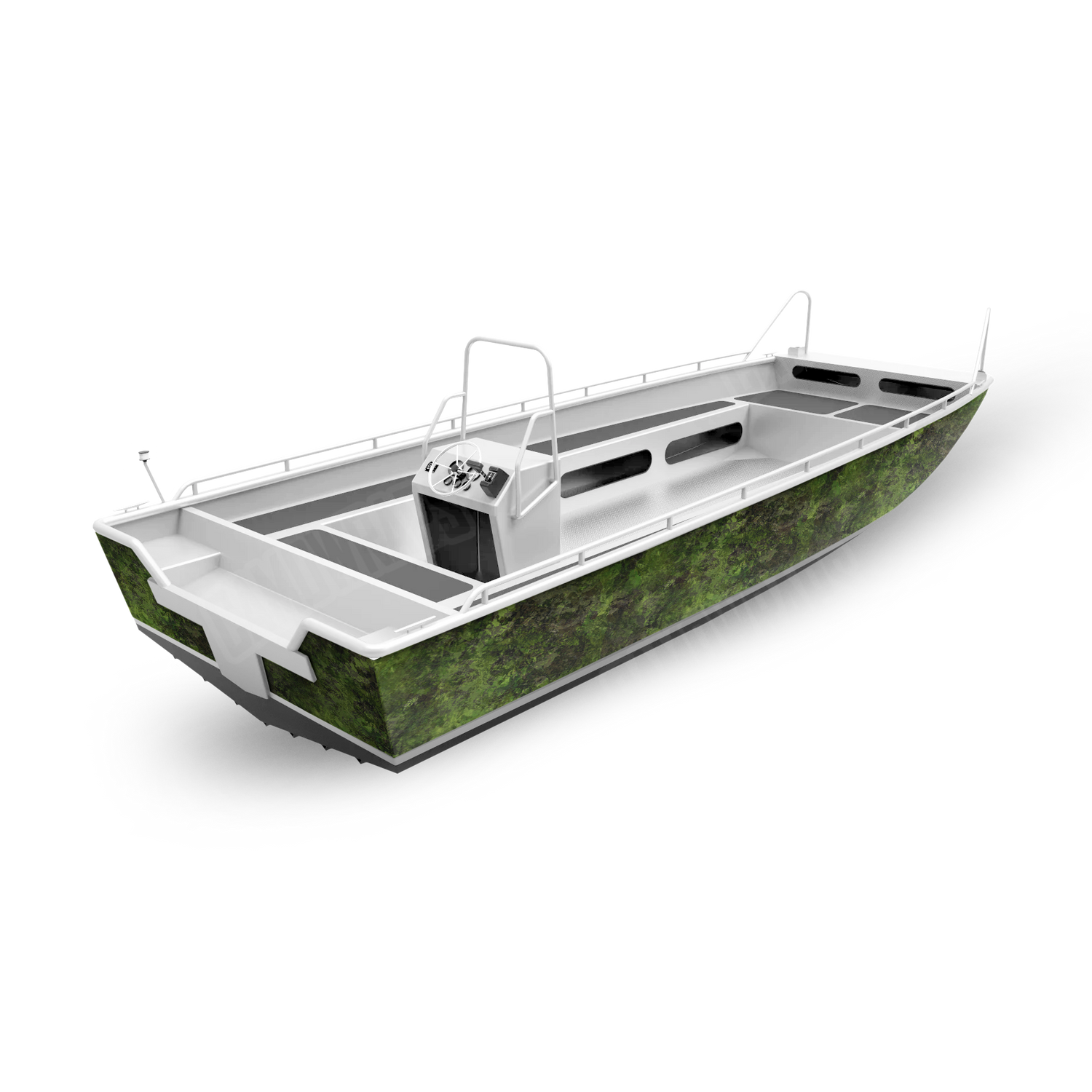 Substrate Subtropic Boat Camo Vinyl Wrap